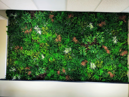 Artificial Deluxe Green Wall 100x100cm